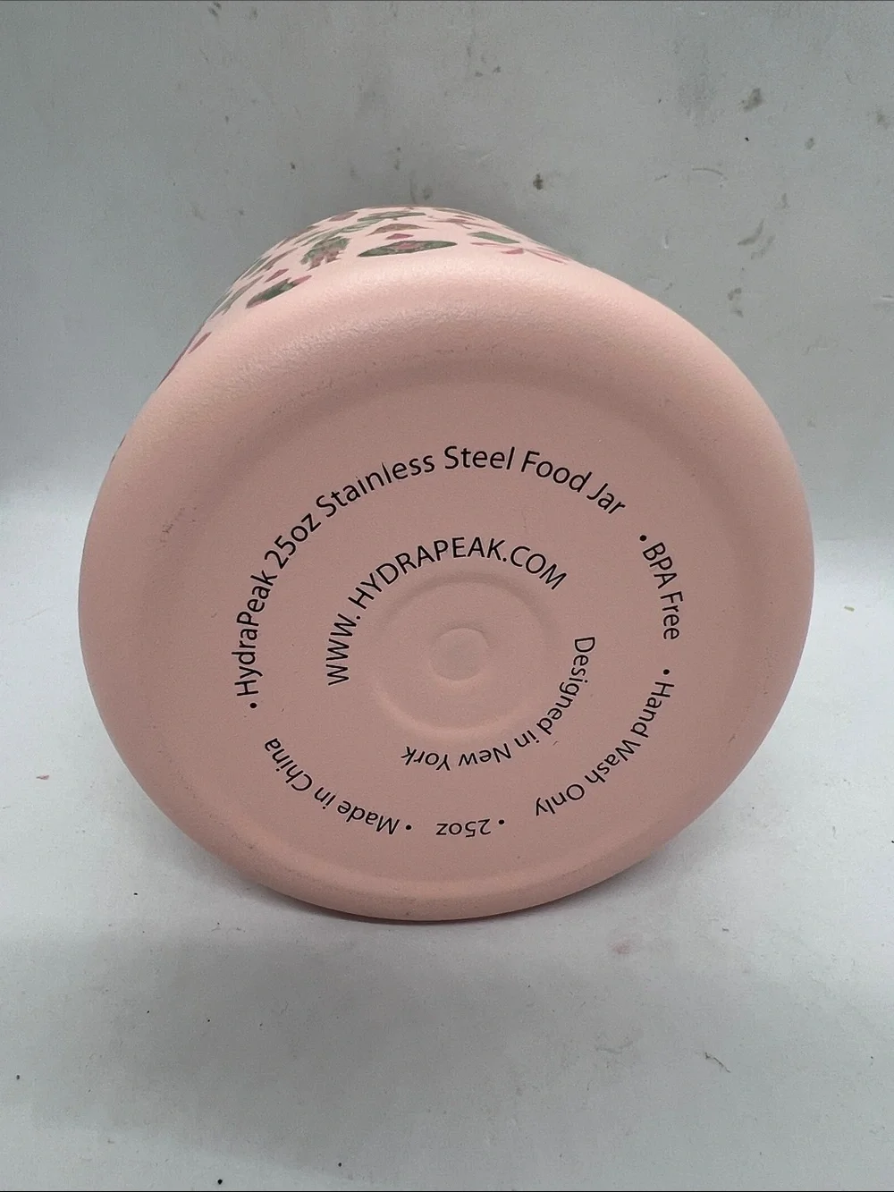 Hydrapeak Food Jar Insulated Stainless Steel Plus Peptide Storage Container